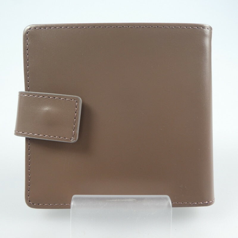 【中古】 二つ折り財布 ブラウン