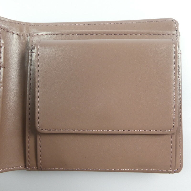【中古】 二つ折り財布 ブラウン