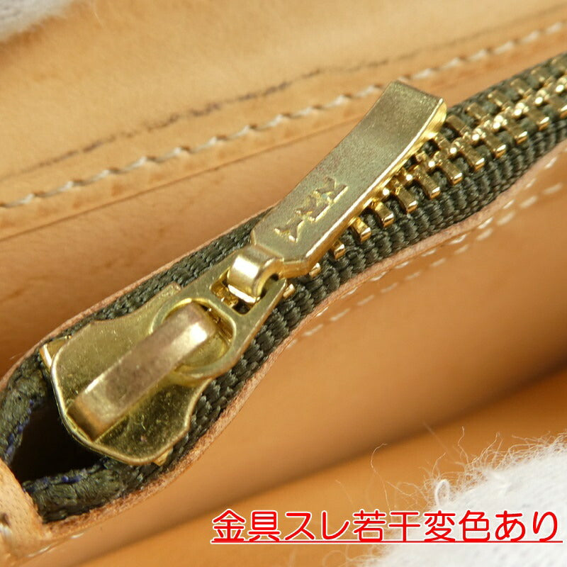 【中古】COCOMEISTER | ココマイスター 長財布 オリーブ