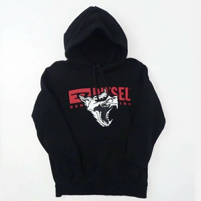 【中古】DIESEL | ディーゼル S-GIR-HOOD-BX1 パーカー 00S02W0EAXH ブラック サイズ:XS