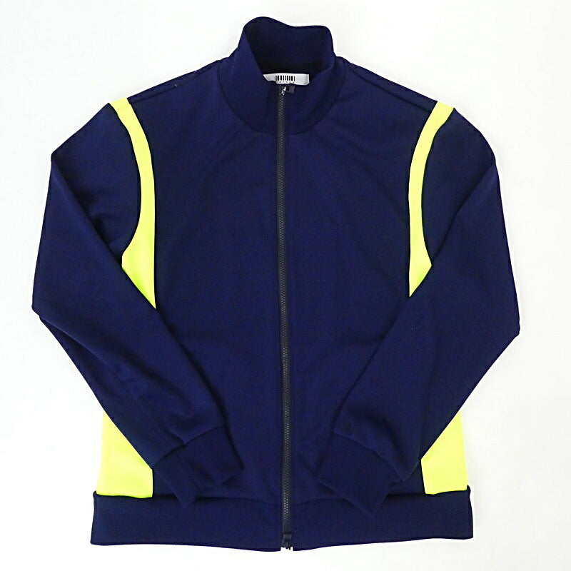 【中古】STUDIOUS | ステュディオス Smooth Jersey Pop Side Line Track Jacket ジャージ F22H080 ネイビー サイズ:L