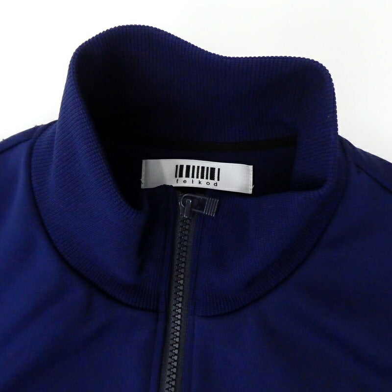 【中古】STUDIOUS | ステュディオス Smooth Jersey Pop Side Line Track Jacket ジャージ F22H080 ネイビー サイズ:L