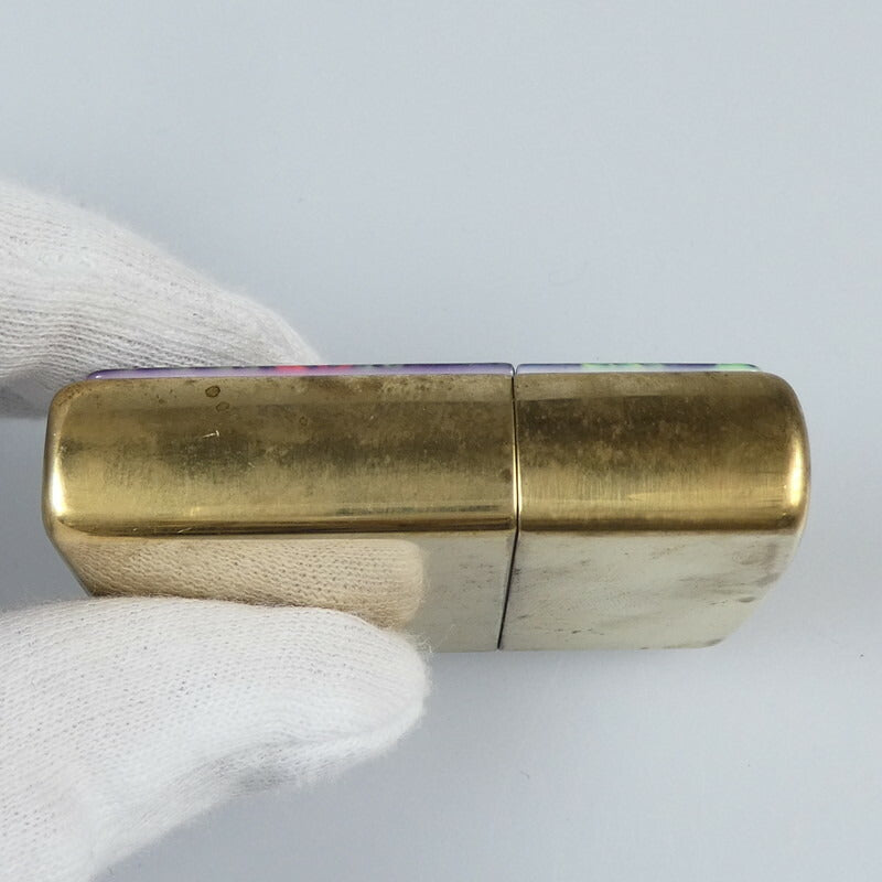 【中古】ZIPPO | ジッポ MYSTERIES OF THE FOREST ライター ゴールド