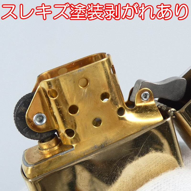 【中古】ZIPPO | ジッポ MYSTERIES OF THE FOREST ライター ゴールド