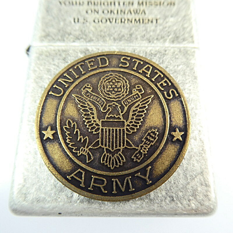 【中古】ZIPPO | ジッポ U.S.ARMY ライター シルバー