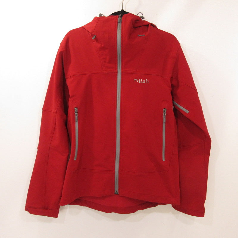 【中古】Rab | ラブ EXODUS JACKET マウンテンパーカー QFS-70 レッド サイズ:L