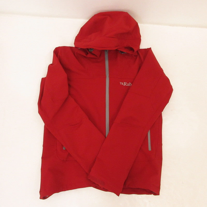 【中古】Rab | ラブ EXODUS JACKET マウンテンパーカー QFS-70 レッド サイズ:L