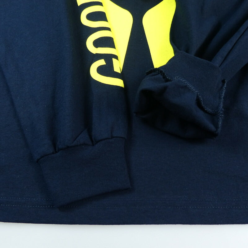 【中古】 長袖Tシャツ ネイビー