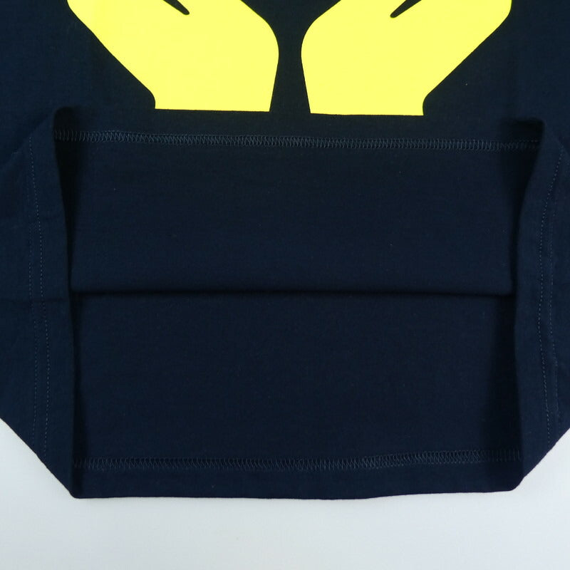 【中古】 長袖Tシャツ ネイビー