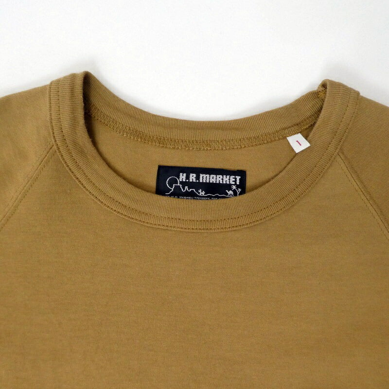 【中古】HOLLYWOOD RANCH MARKET | ハリウッドランチマーケット 半袖Tシャツ ベージュ