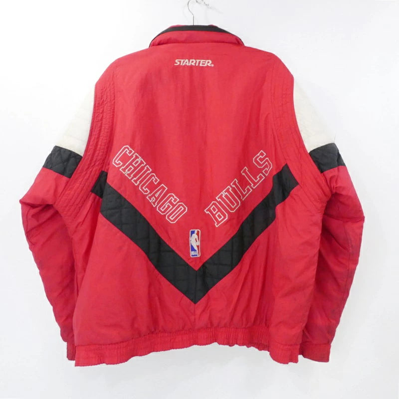 【中古】STARTER | スターター 中綿ジャケット 90S レッド