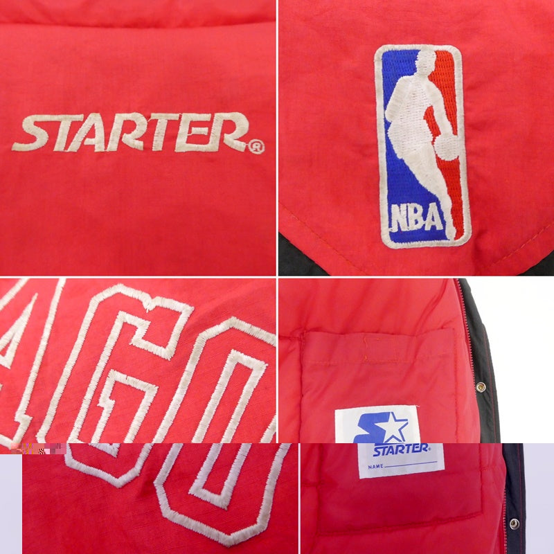 【中古】STARTER | スターター 中綿ジャケット 90S レッド