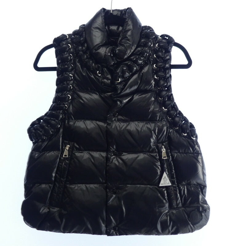 【中古】MONCLER GENIUS | モンクレールジニアス AGATE ダウンベスト 4830100 ブラック