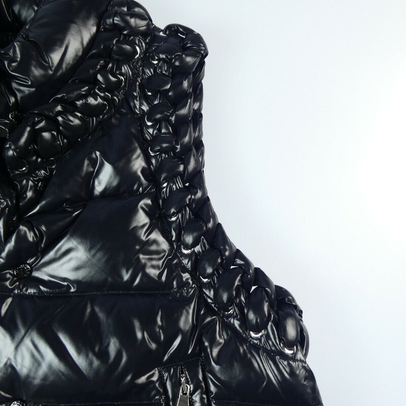 【中古】MONCLER GENIUS | モンクレールジニアス AGATE ダウンベスト 4830100 ブラック