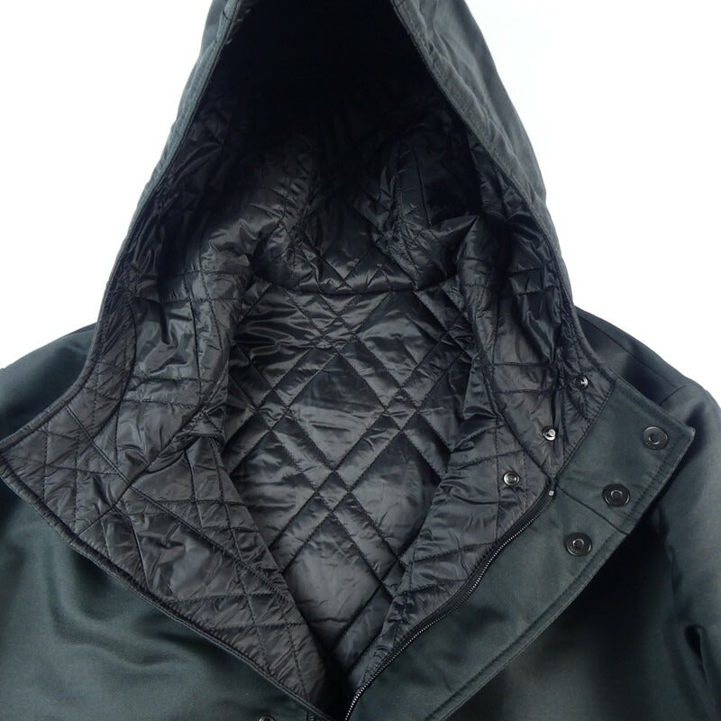 【中古】FENDI | フェンディ リバーシブルフーデッドジャケット その他アウター FW0901 92X ブラック サイズ:50