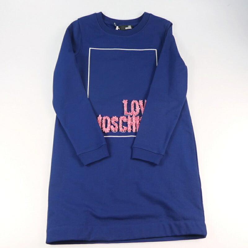 【中古】MOSCHINO | モスキーノ ワンピース ブルー