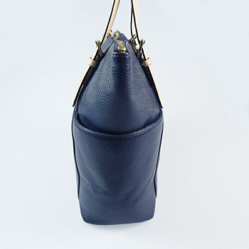 【中古】Michael Kors | マイケルコース トートバッグ ネイビー