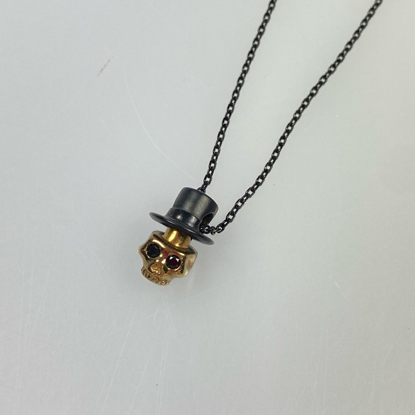 【中古】ete | エテ ボーンラブハット ネックレス ブラック
