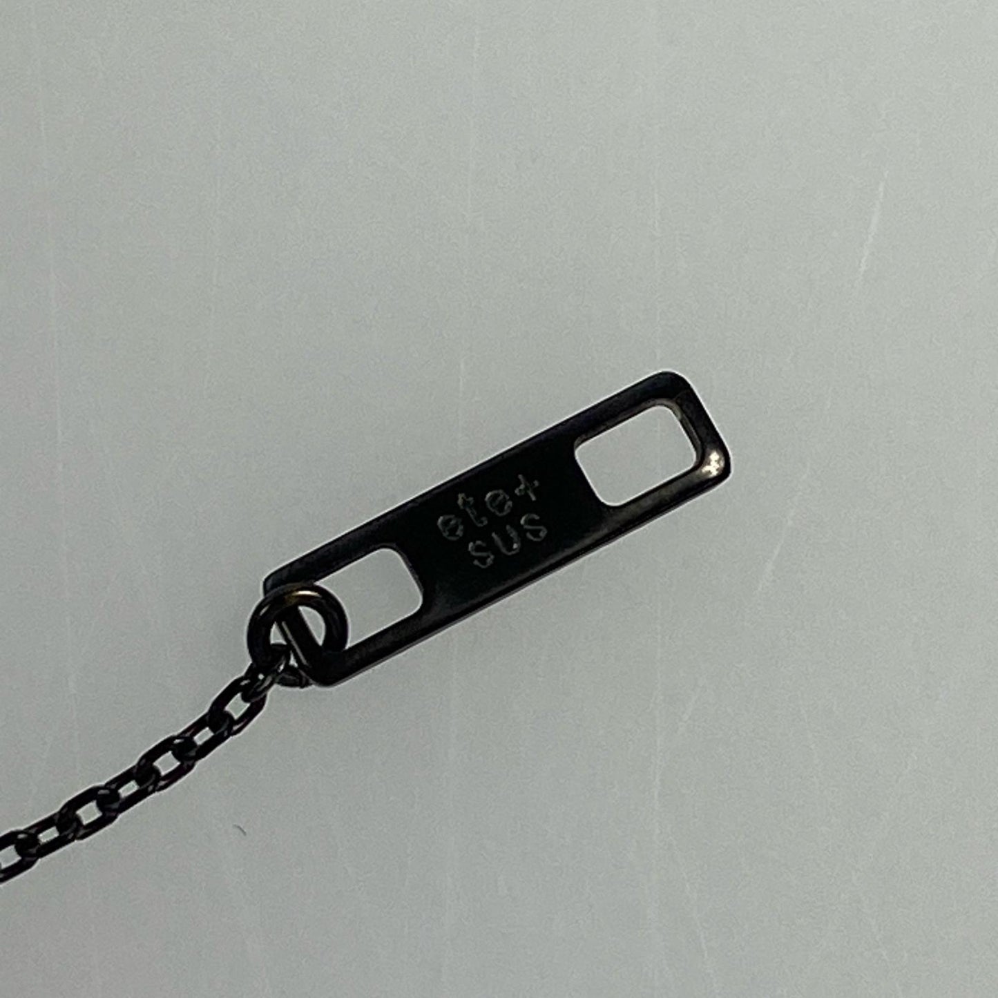 【中古】ete | エテ ボーンラブハット ネックレス ブラック