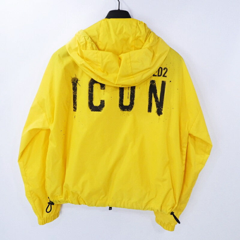 【中古】DSQUARED2 | ディースクエアード マウンテンパーカー イエロー