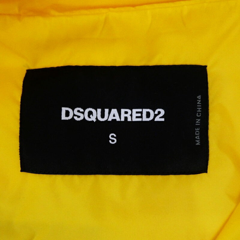 【中古】DSQUARED2 | ディースクエアード マウンテンパーカー イエロー