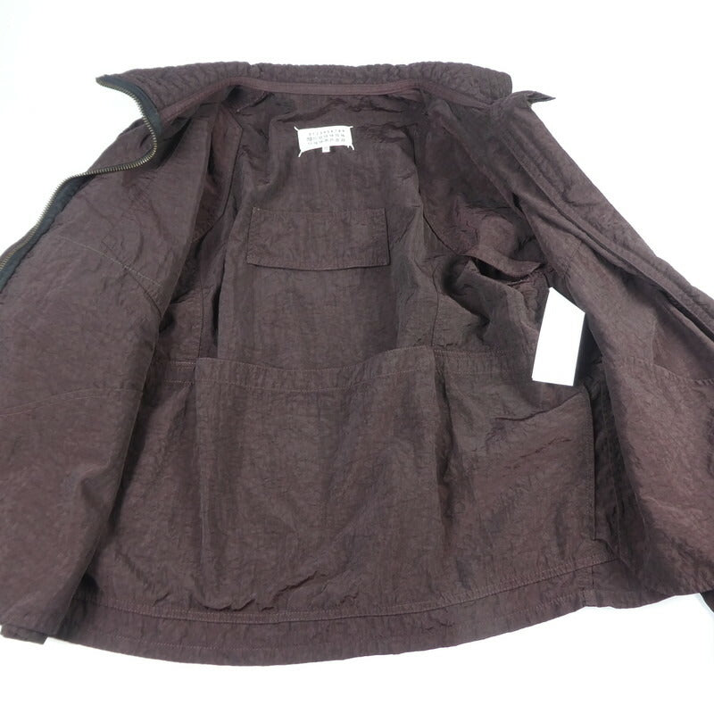 【中古】Maison Margiela | メゾンマルジェラ ナイロンジャケット ブラウン