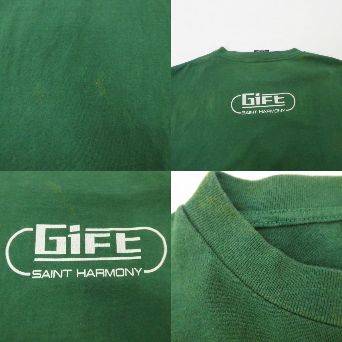 【中古】SAINT MICHAEL | セントマイケルセイントマイケル 長袖Tシャツ グリーン