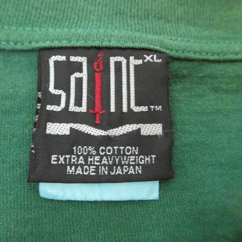 【中古】SAINT MICHAEL | セントマイケルセイントマイケル 長袖Tシャツ グリーン