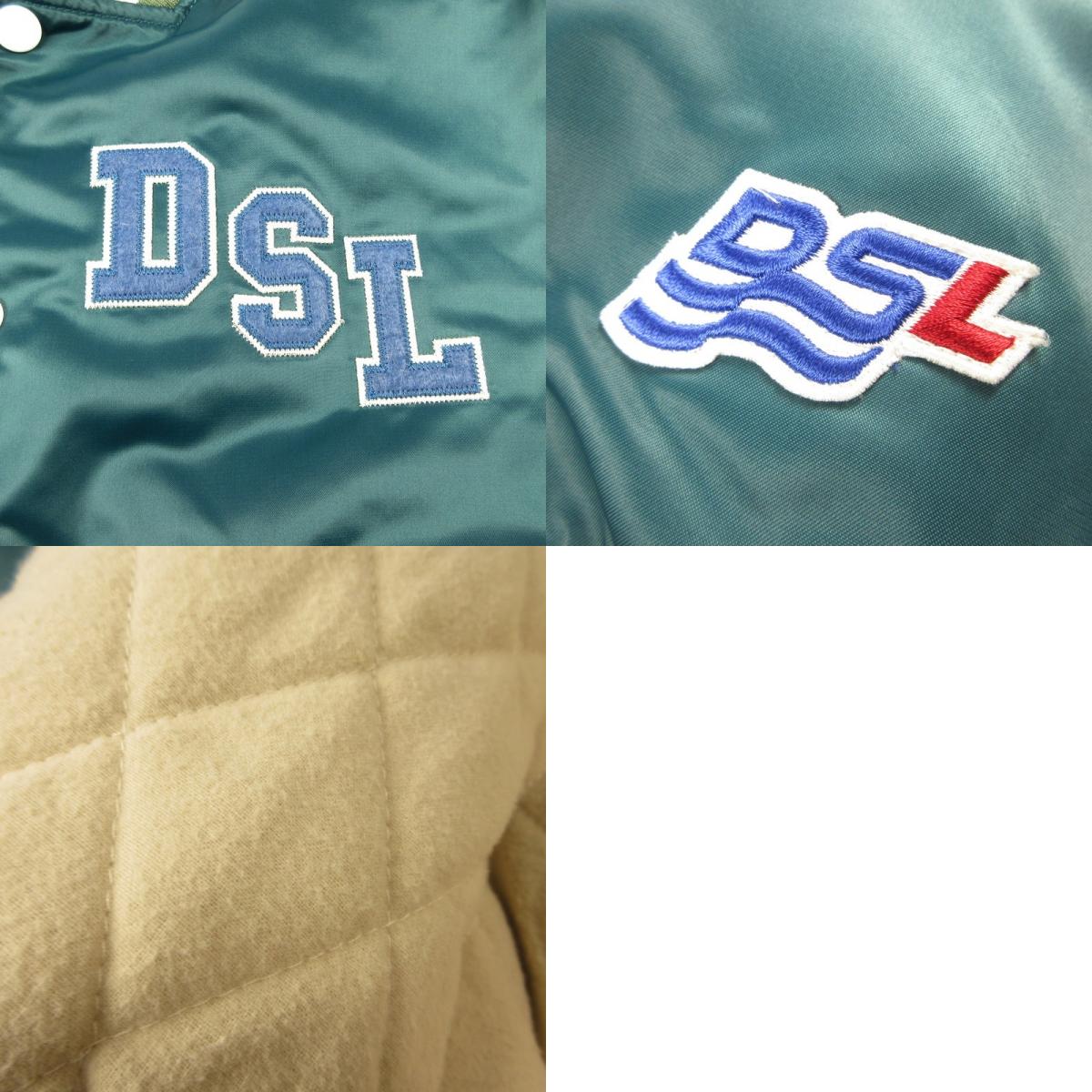 【中古】DIESEL | ディーゼル J-BULC スタジャン A031570BBAG 2021A/W グリーン サイズ:S