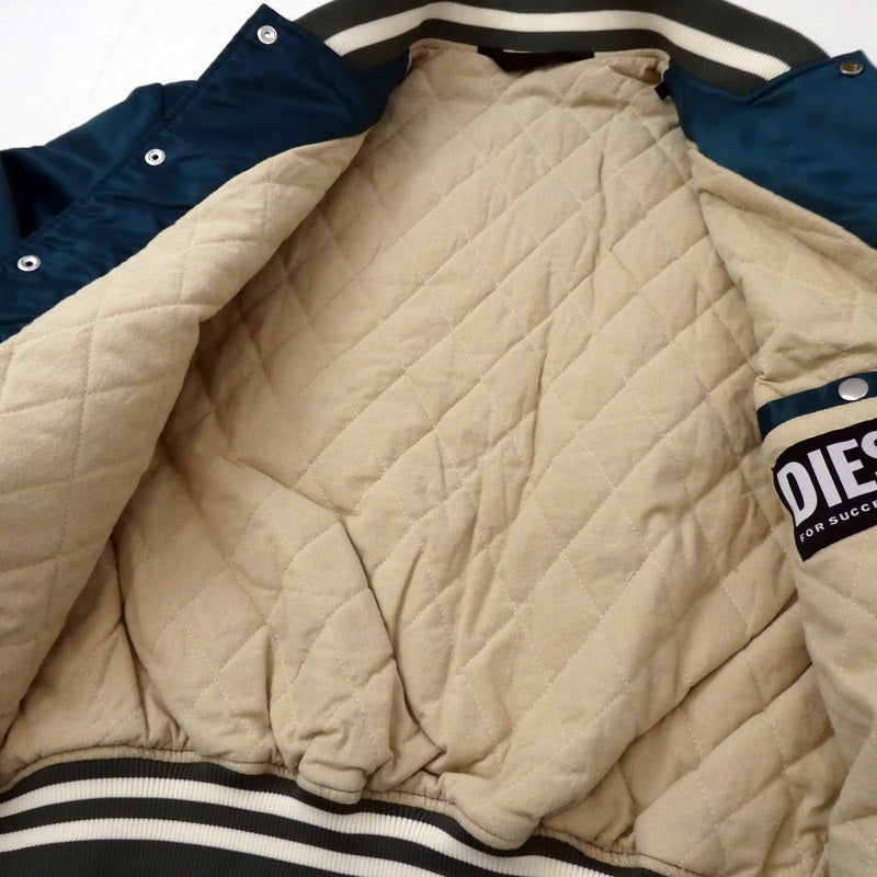 【中古】DIESEL | ディーゼル J-BULC スタジャン A031570BBAG 2021A/W グリーン サイズ:S