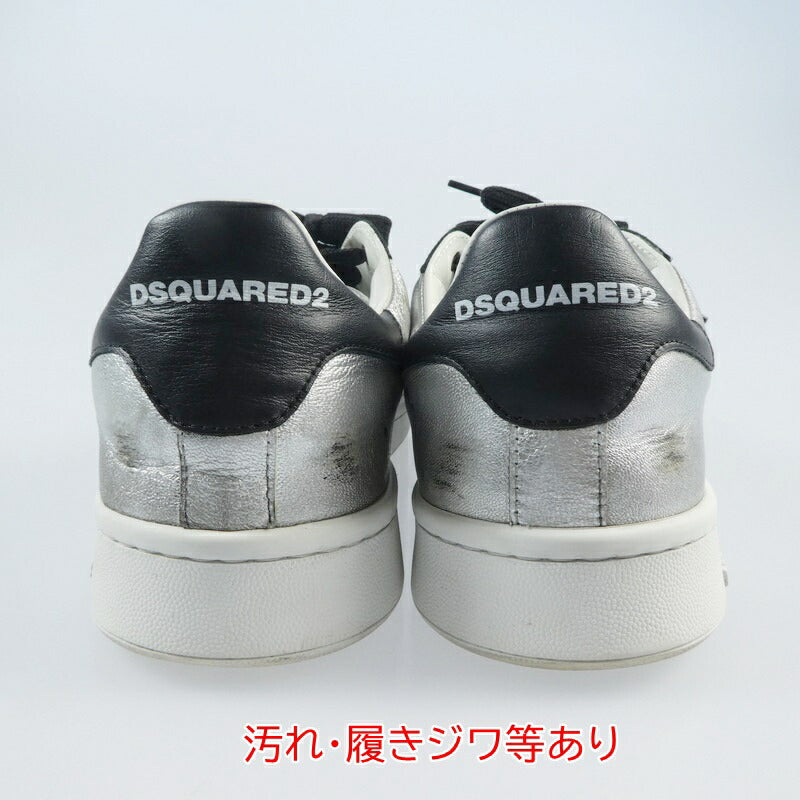 【中古】DSQUARED2 | ディースクエアード スニーカー 28cm シルバー