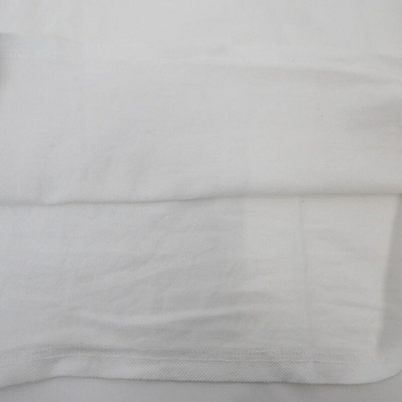 【中古】SAINT LAURENT | サンローラン シグネチャー ポロシャツ 483417 ホワイト サイズ:XS