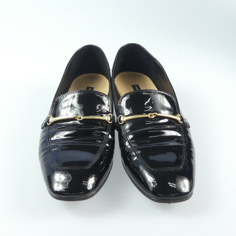 【中古】FABIO RUSCONI | ファビオルスコーニ ローファー (37)24cm ブラック