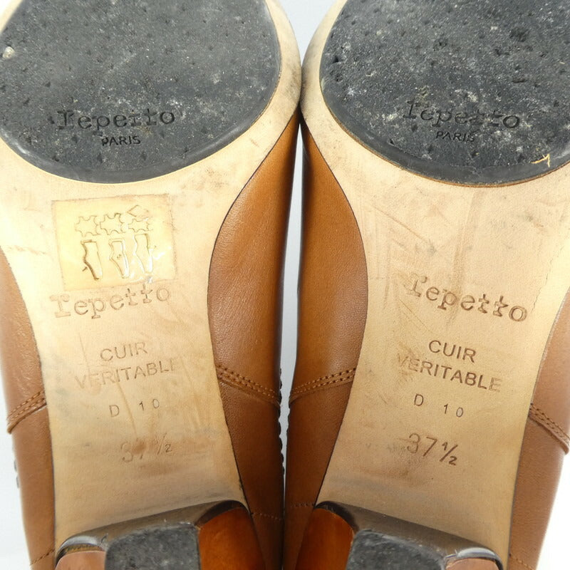 【中古】 ブーツ (37 1/2)cm ブラウン