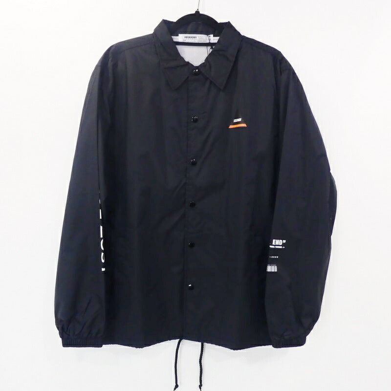 【中古】LEGENDA | レジェンダ Adam & Eva Nylon Coach Jacket その他アウター LEJ218 ブラック サイズ:S