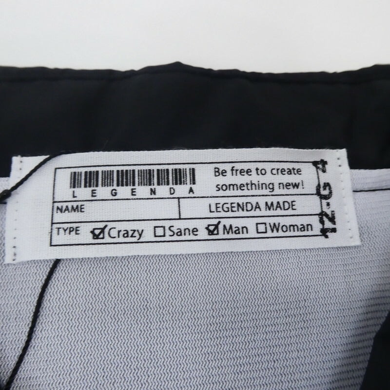 【中古】LEGENDA | レジェンダ Adam & Eva Nylon Coach Jacket その他アウター LEJ218 ブラック サイズ:S