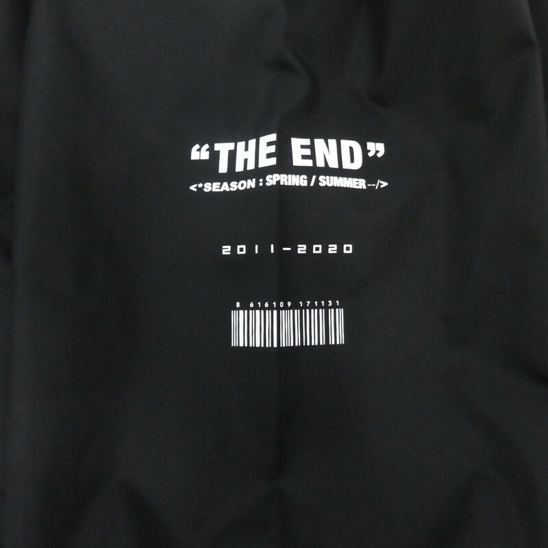 【中古】LEGENDA | レジェンダ Adam & Eva Nylon Coach Jacket その他アウター LEJ218 ブラック サイズ:S