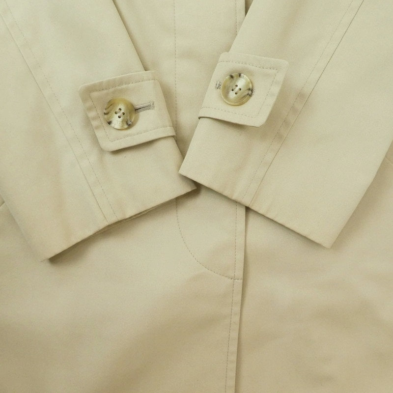 【中古】BURBERRY BLUE LABEL | バーバリーブルーレーベル ステンカラーコート ベージュ