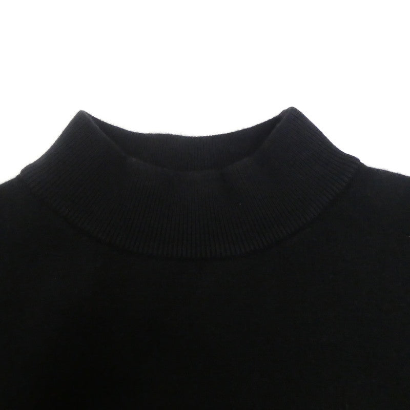 【中古】AKM(志風音) | エーケーエムシフォン LOGO HIGH NECK KNIT スウェット LAK-22001-BK90 ブラック サイズ:XL
