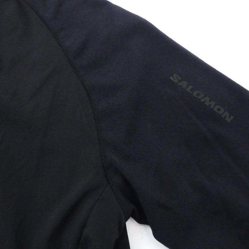 【中古】SALOMON | サロモン RUNLIFE HOODIE ナイロンジャケット LC2027000 ブラック サイズ:L