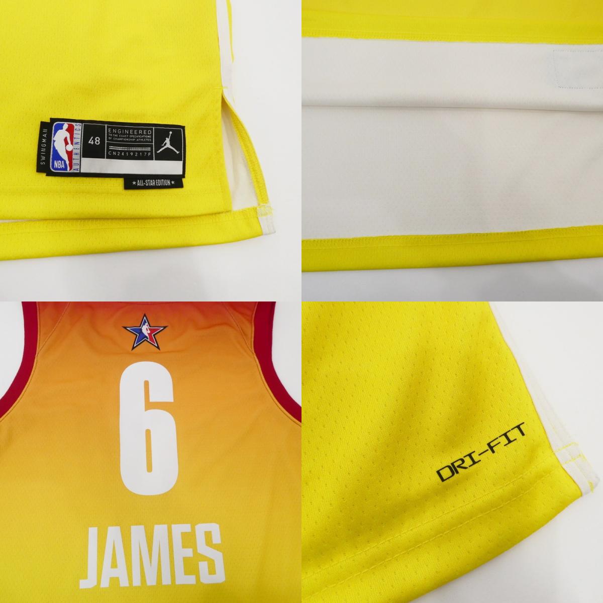 【中古】NIKE | ナイキ NBAスウィングマンジャージー タンクトップ DX6330-611 イエロー サイズ:L