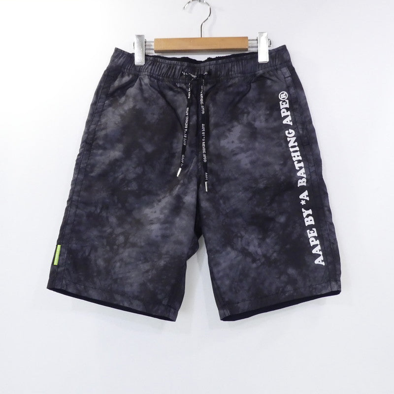 【中古】AAPE BY A BATHING APE | エーエイプバイアベイシングエイプ AAPE WOVEN REVERSIBLE SHORTS ショートパンツ AAPSPM6842XXI サイズ:S