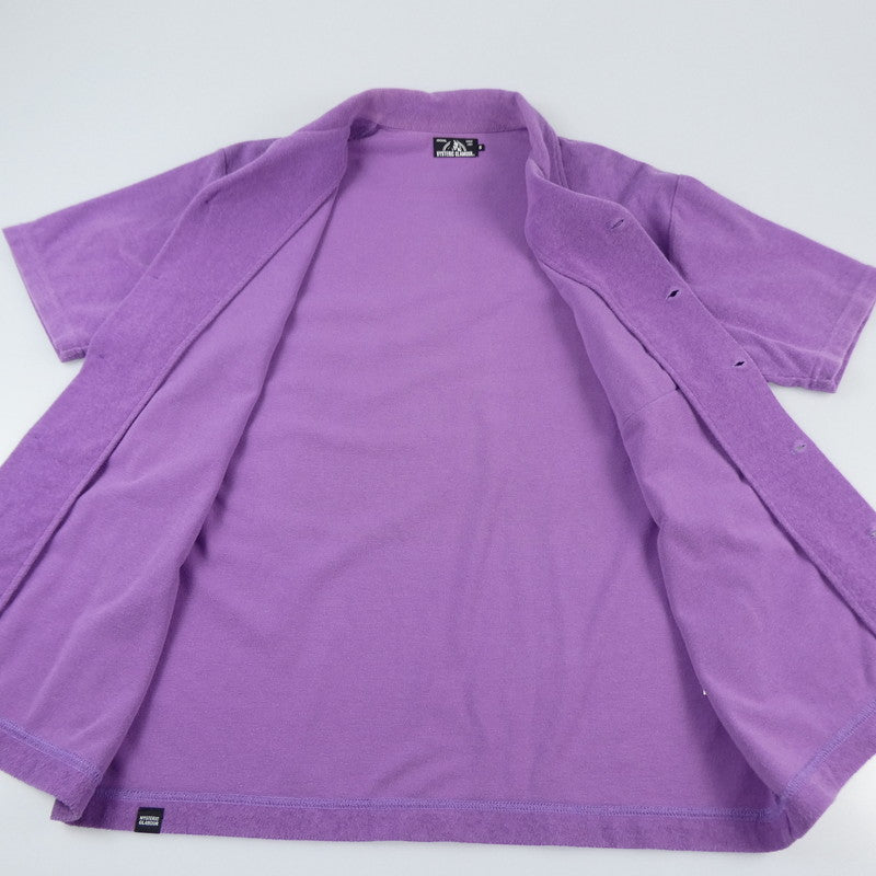 【中古】HYSTERIC GLAMOUR | ヒステリックグラマー SECRET SERVICE シャツ 半袖シャツ 02211CH02 パープル サイズ:S