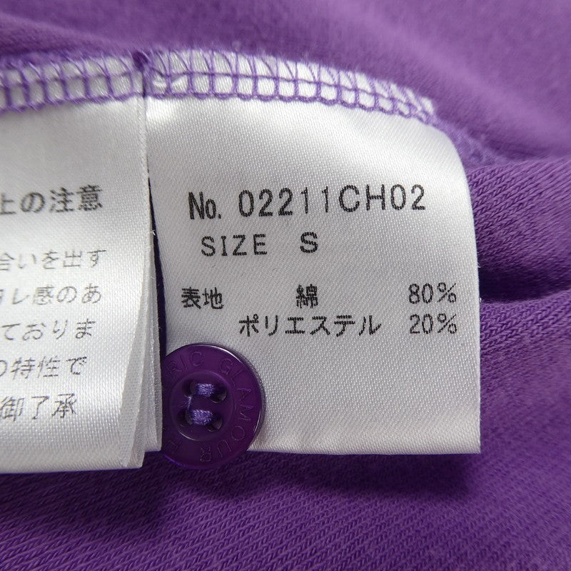 【中古】HYSTERIC GLAMOUR | ヒステリックグラマー SECRET SERVICE シャツ 半袖シャツ 02211CH02 パープル サイズ:S