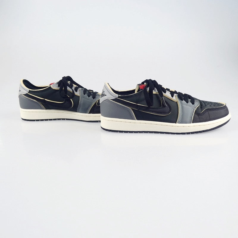 【中古】NIKE | ナイキ AIR JORDAN 1 RETRO LOW OG EX スニーカー DV0982-006 27.0cm ブラック