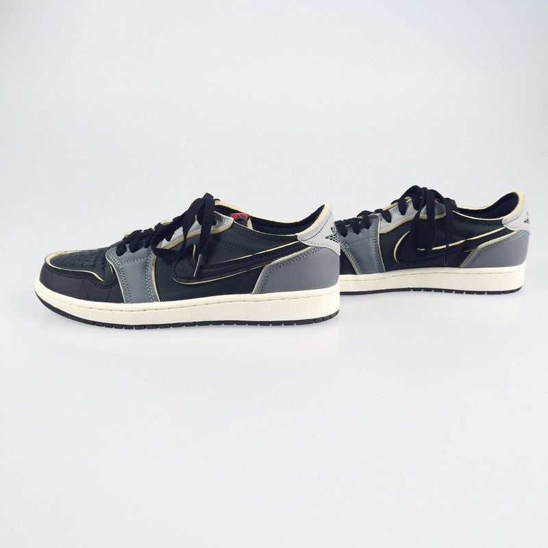 【中古】NIKE | ナイキ AIR JORDAN 1 RETRO LOW OG EX スニーカー DV0982-006 27.0cm ブラック