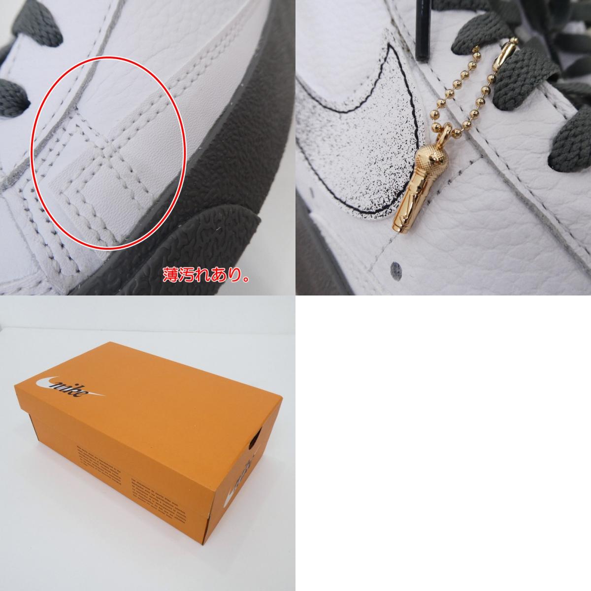 【中古】NIKE | ナイキ BLAZER MID '77 HIP-HOP 50TH スニーカー DV7194-100 27.0cm ホワイト
