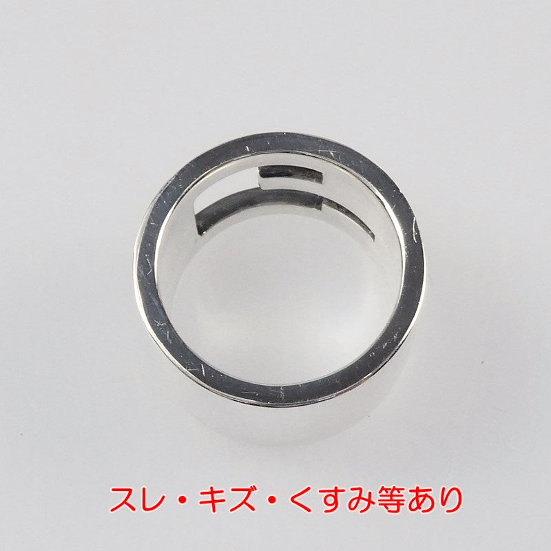 【中古】GUCCI | グッチ カットアウトGワイド リング・指輪