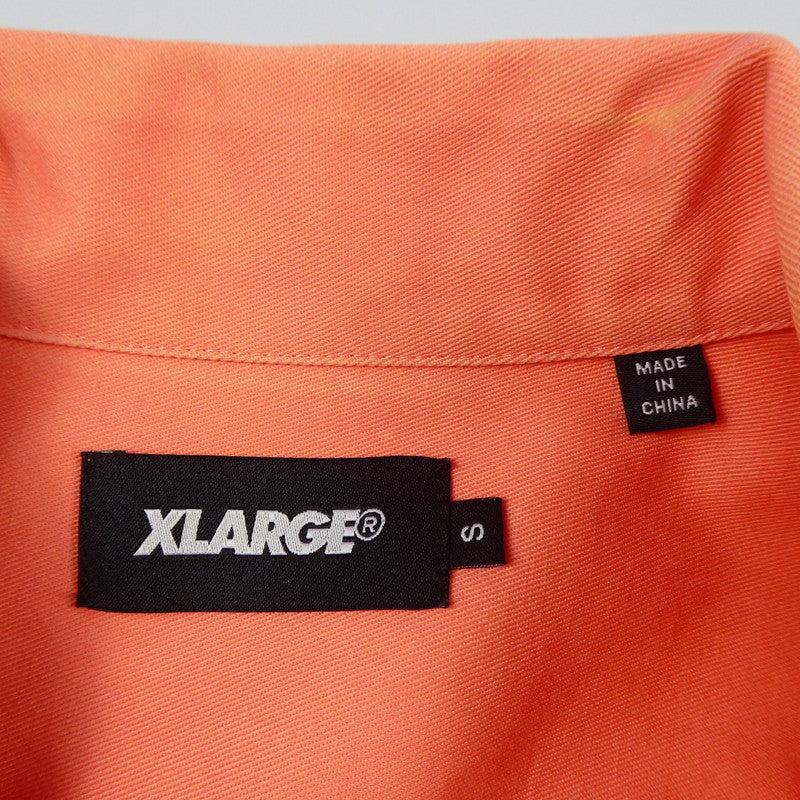 【中古】X-LARGE | エクストララージ OG OPENCOLLAR SHIRT S/S 半袖シャツ 01191404 サイズ:S