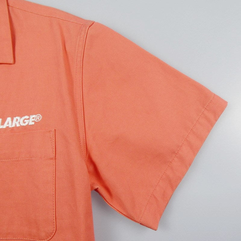 【中古】X-LARGE | エクストララージ OG OPENCOLLAR SHIRT S/S 半袖シャツ 01191404 サイズ:S